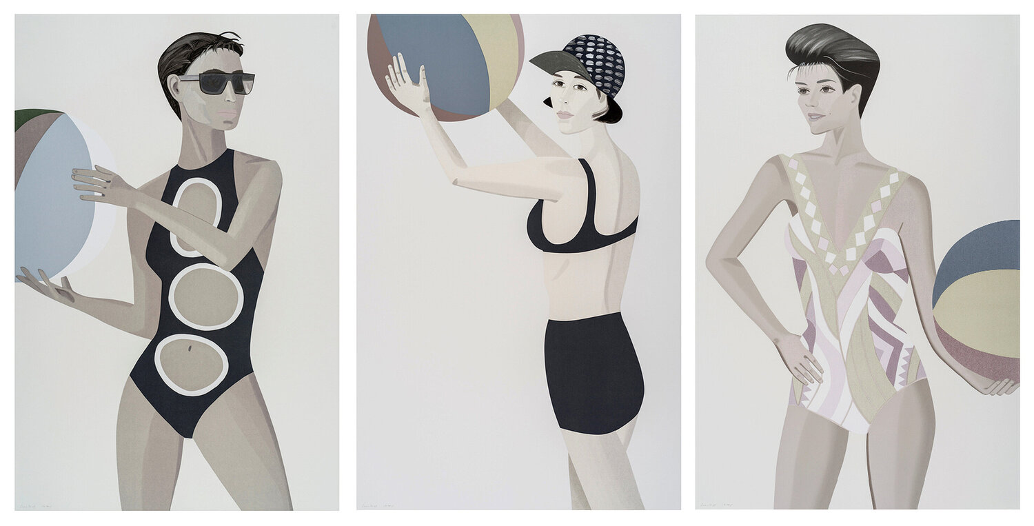 Chance Portfolio (Anne, Vivien and Darinka) Alex Katz Druck zu verkaufen