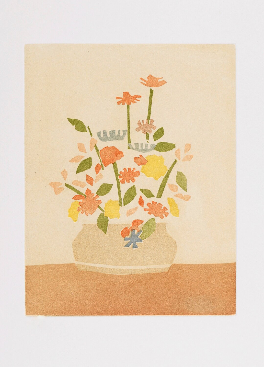 Wildflowers in Vase Alex Katz Stampa in vendita