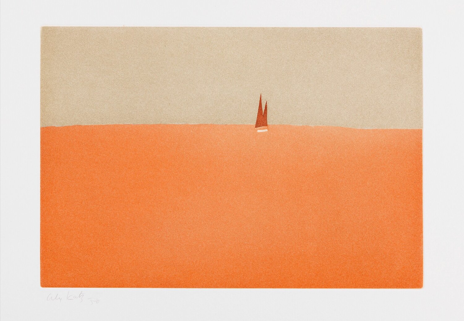 Red Sails Alex Katz Afdruk te koop
