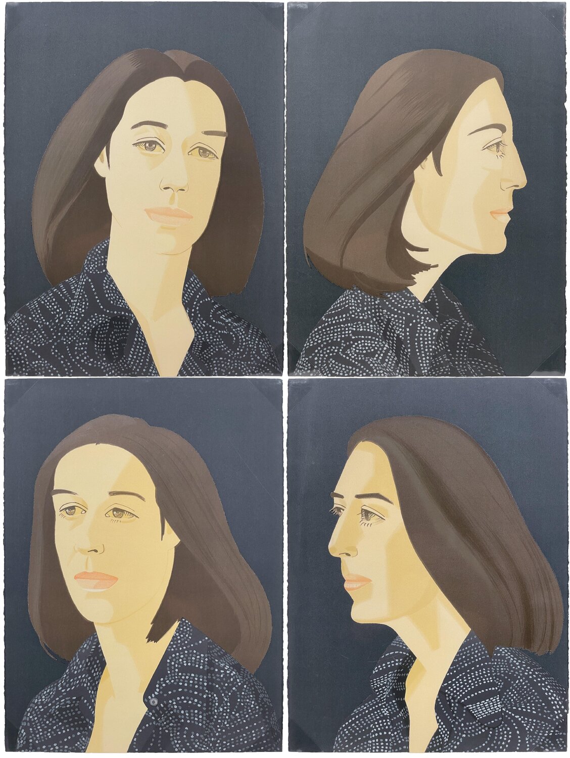 Ada Four Times Alex Katz Print for sale