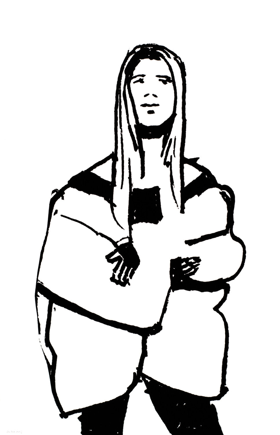 Shopper #12 Alex Katz Afdruk te koop