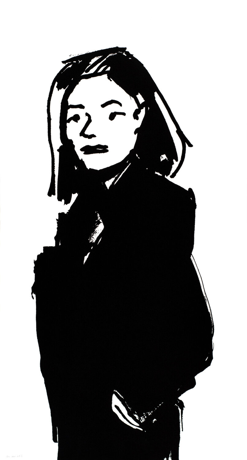 Shopper #3 Alex Katz Afdruk te koop