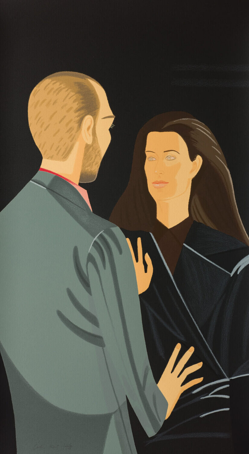 Pas de Deux III  (Francesco and Alba Clemente) Alex Katz Druck zu verkaufen