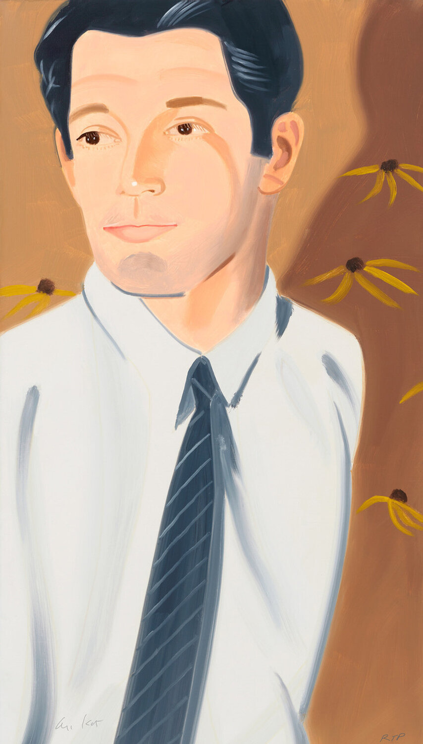 White Shirt (William) Alex Katz Afdruk te koop