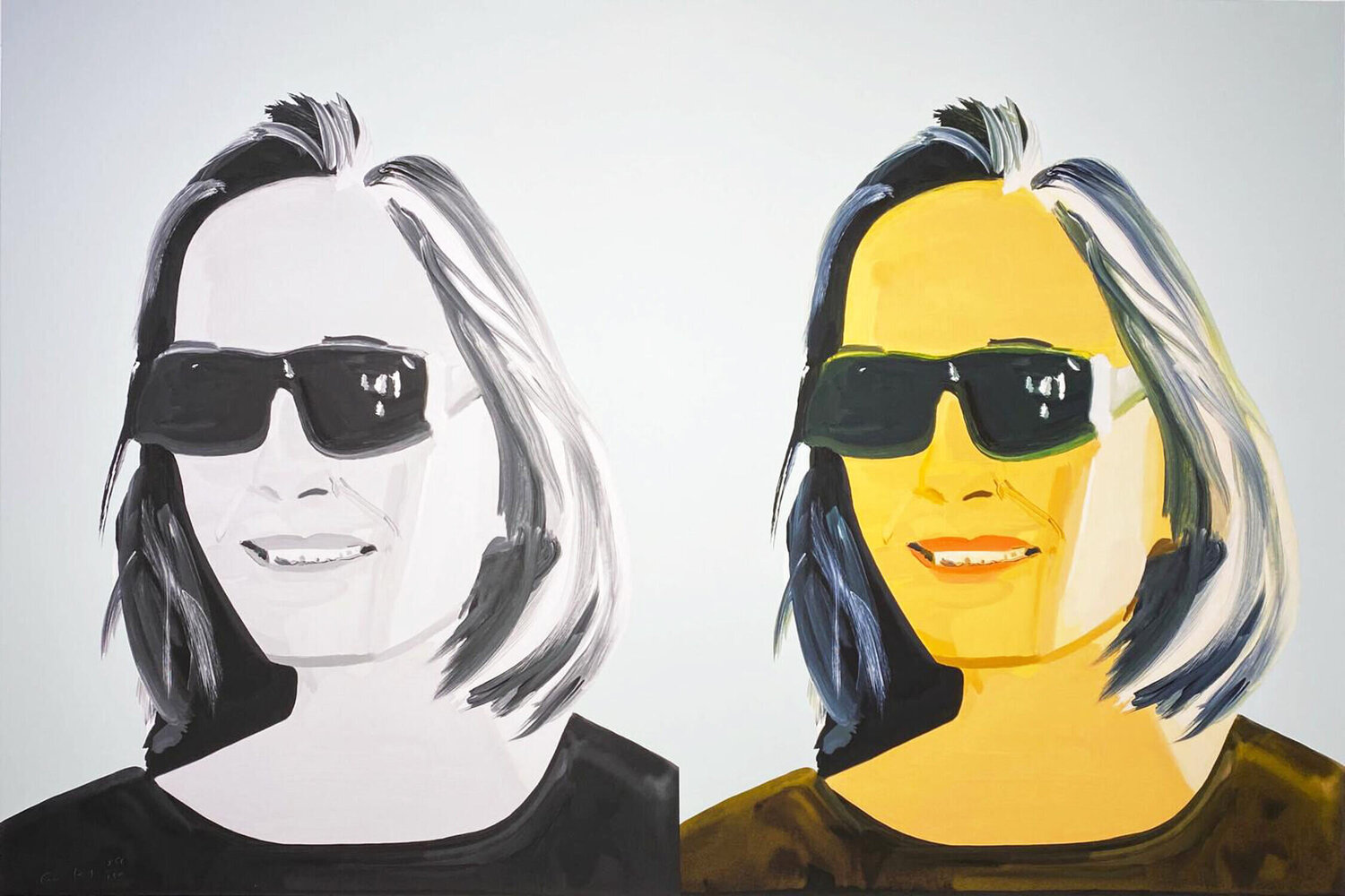 Ada x 2 Alex Katz Afdruk te koop
