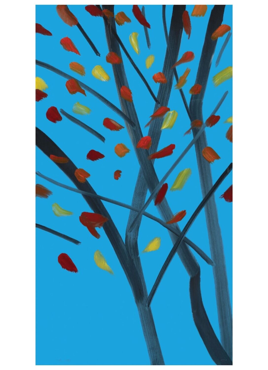 Autumn 4 Alex Katz Print for sale