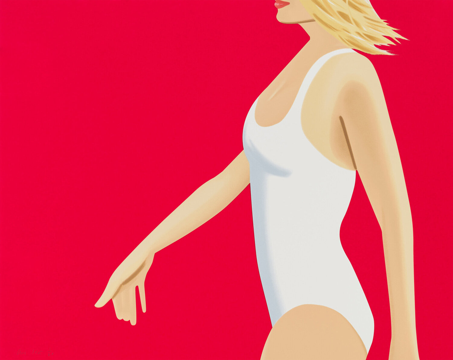 Coca-Cola Girl 1 Alex Katz Stampa in vendita