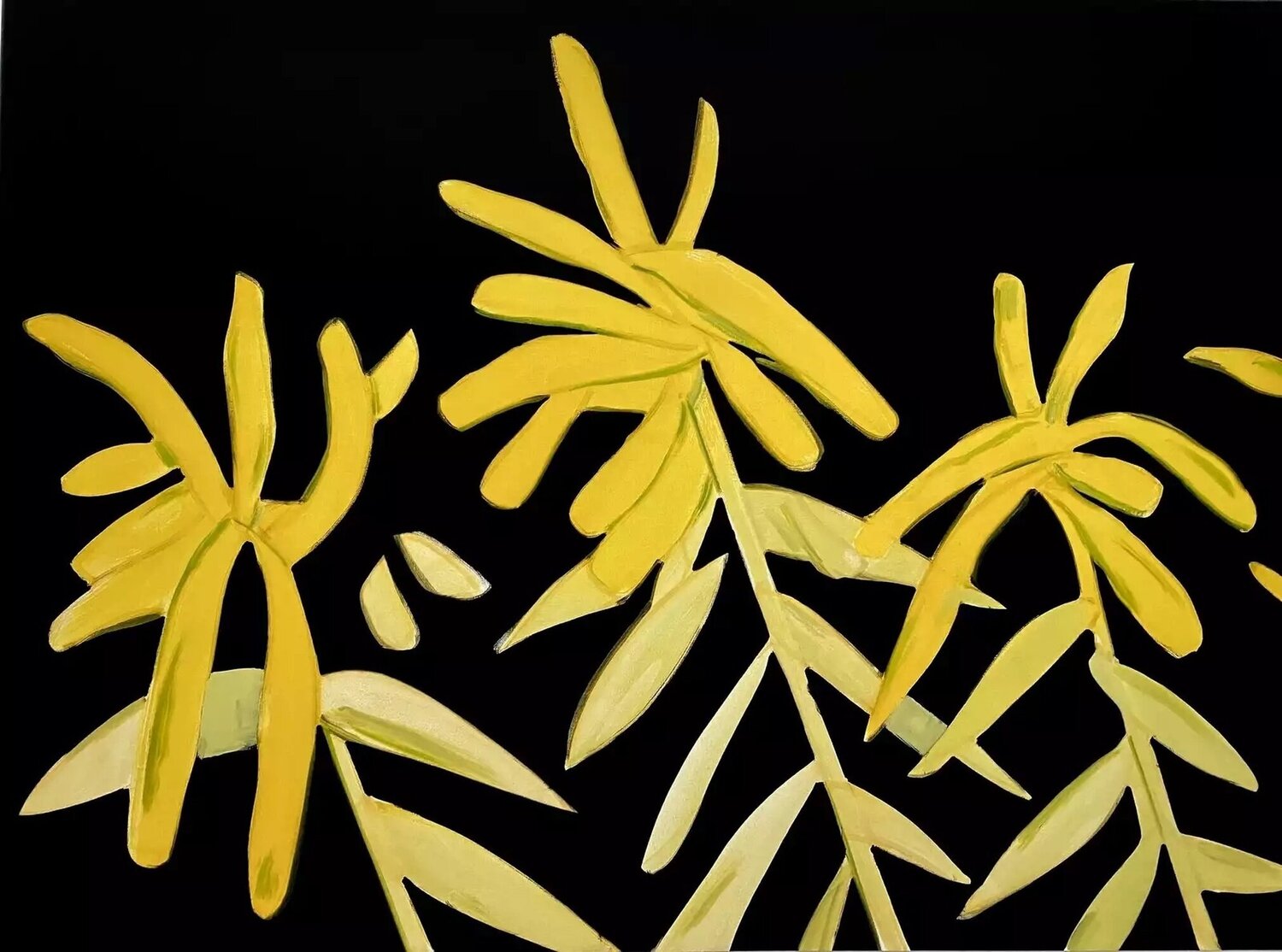 Goldenrod Alex Katz Afdruk te koop