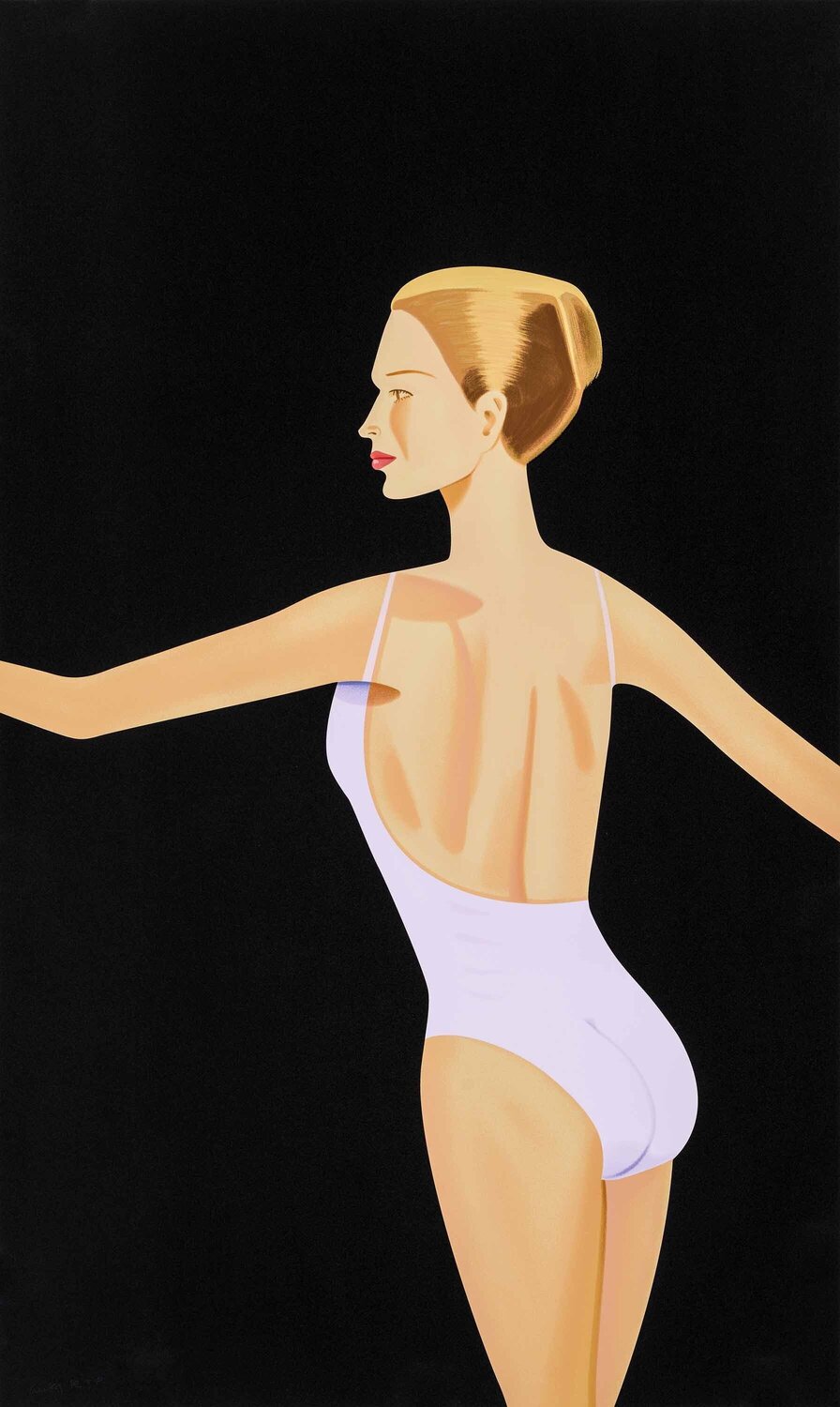 Dancer 3 Alex Katz Afdruk te koop