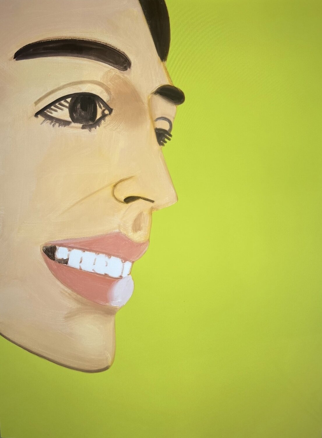 Vivien (On Green) Alex Katz Druck zu verkaufen