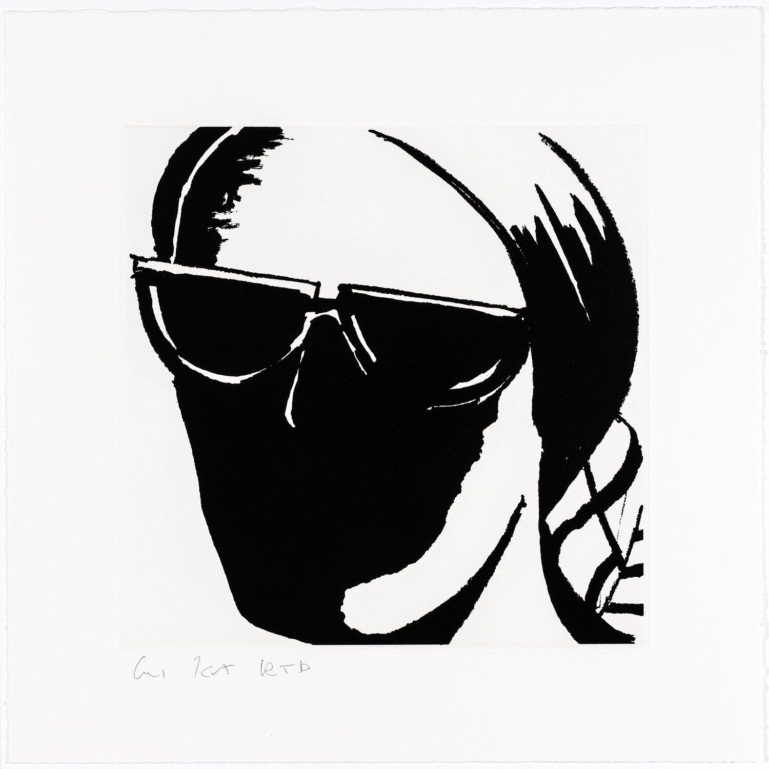 Ada #8 Alex Katz Afdruk te koop