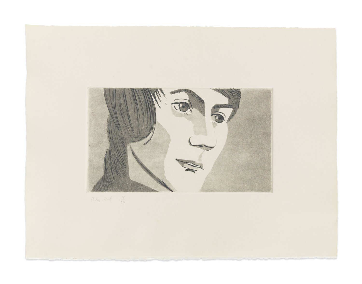 June Ekman's Class: Timmie Alex Katz Stampa in vendita