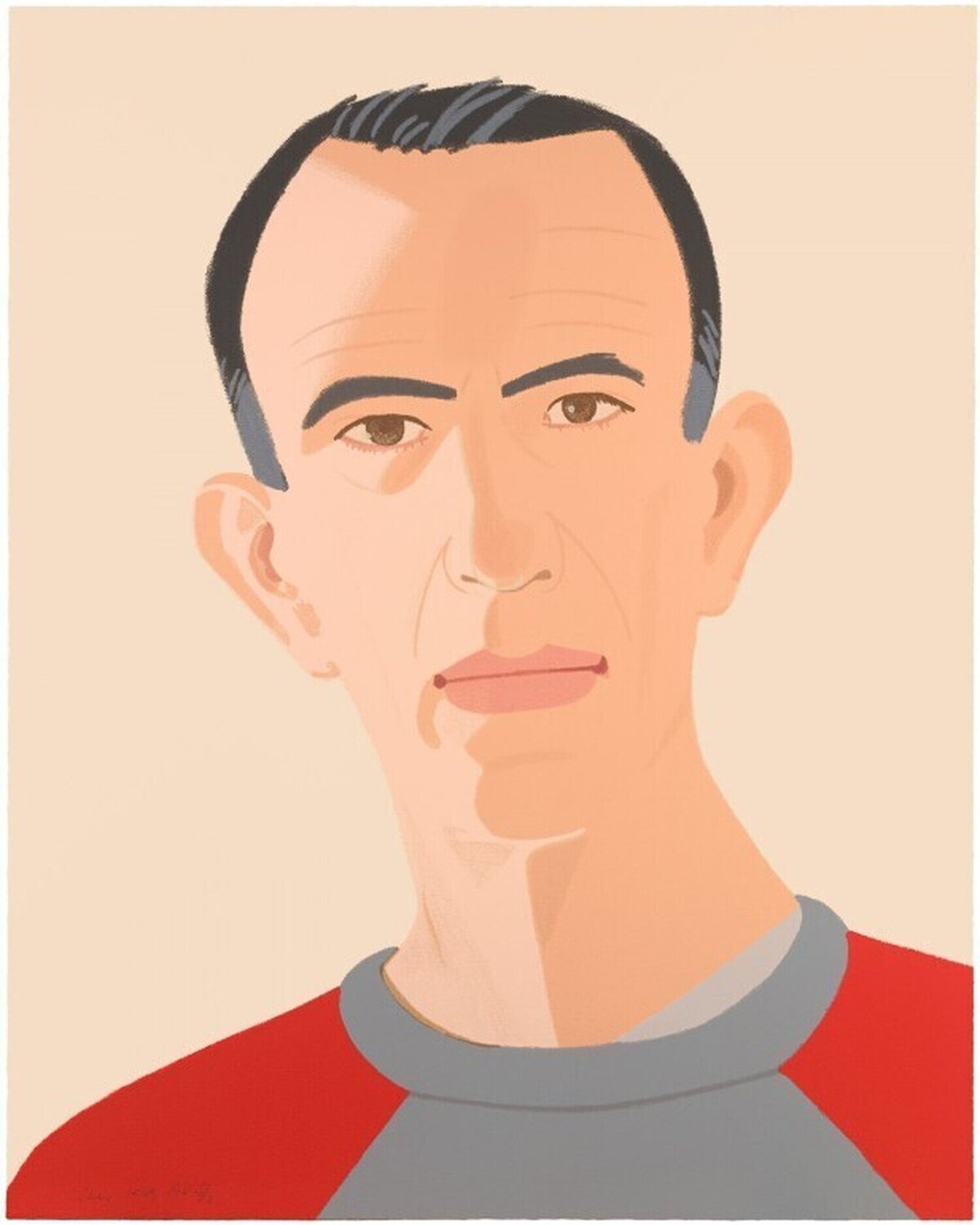 Sweatshirt 2 (from the Alex & Ada portfolio) Alex Katz Stampa in vendita