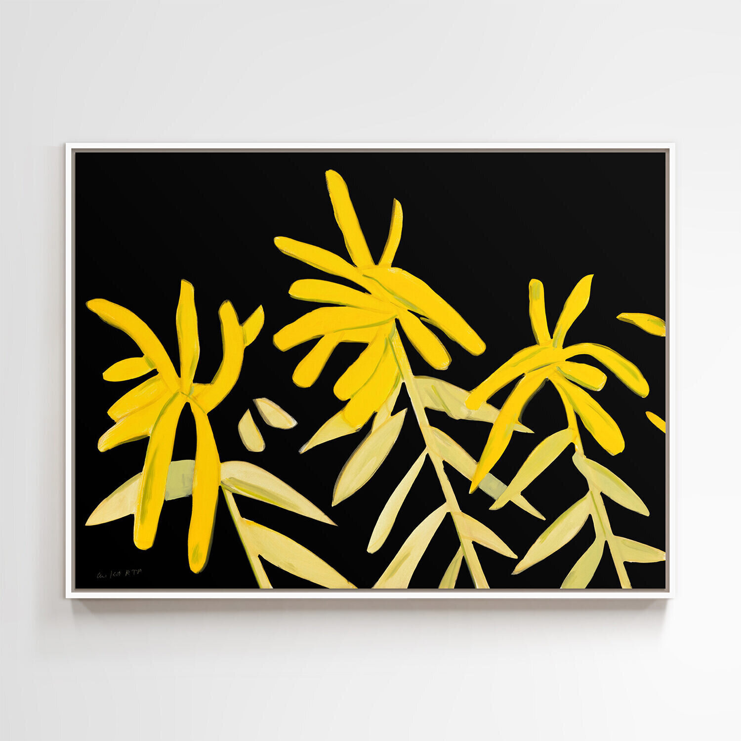 Goldenrods Alex Katz Print for sale