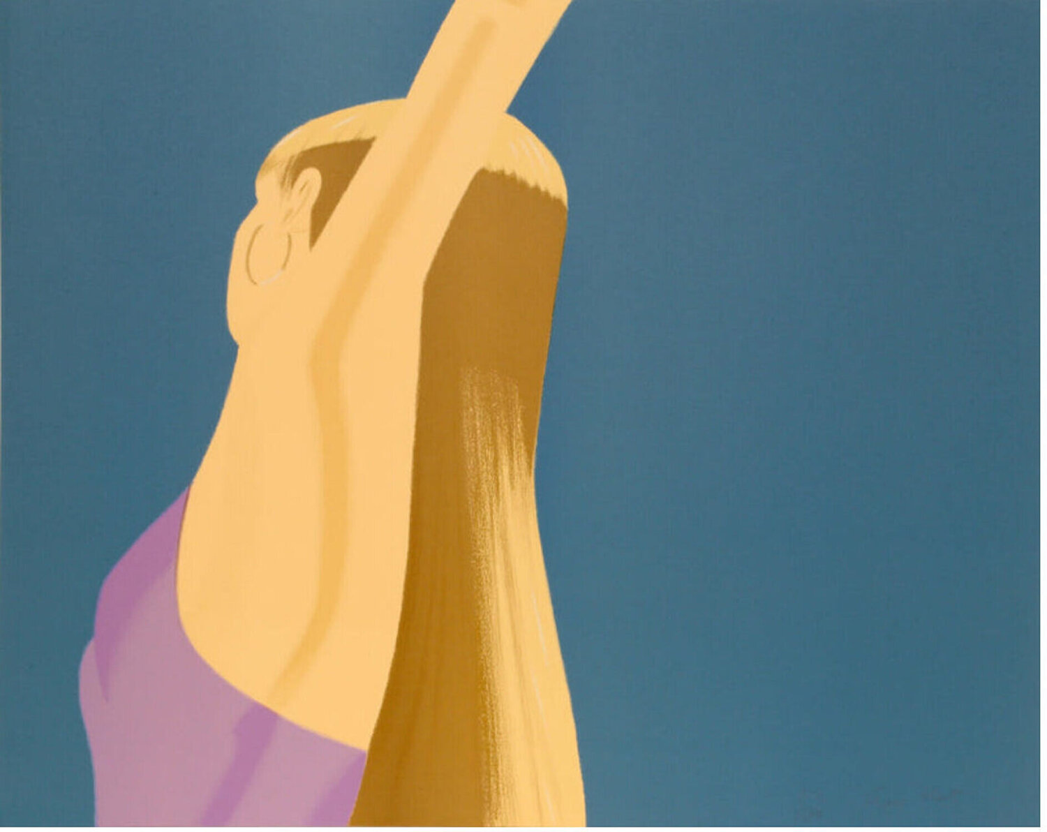 Night: William Dunas Dance 2 (Pamela) Alex Katz Druck zu verkaufen
