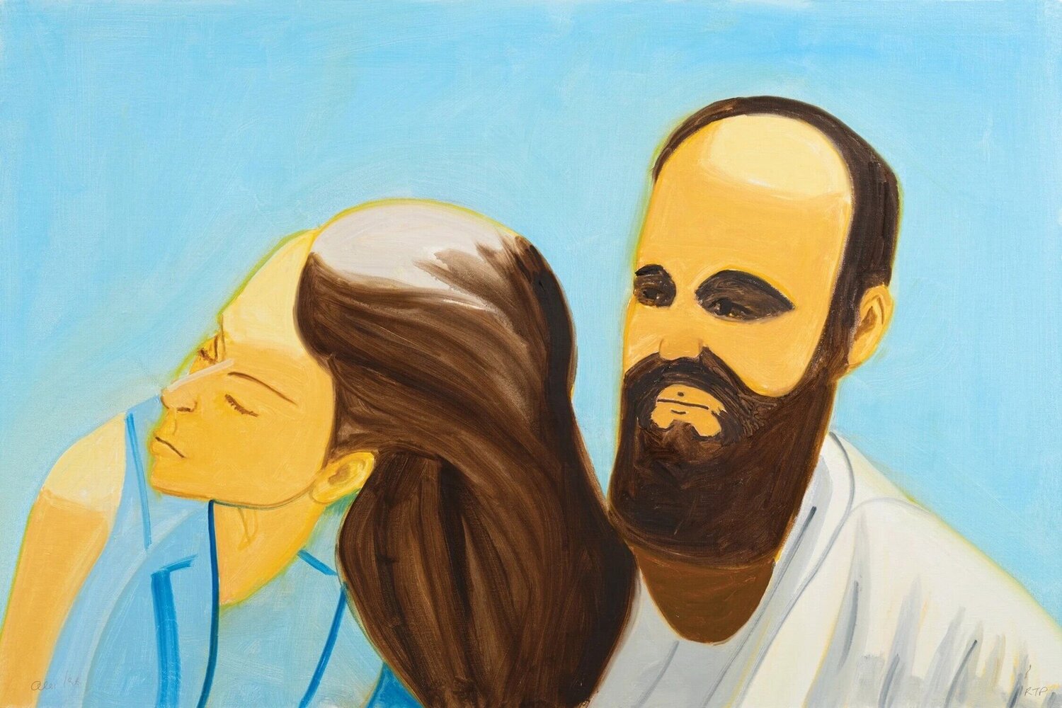 White Lotus 5 Alex Katz Druck zu verkaufen