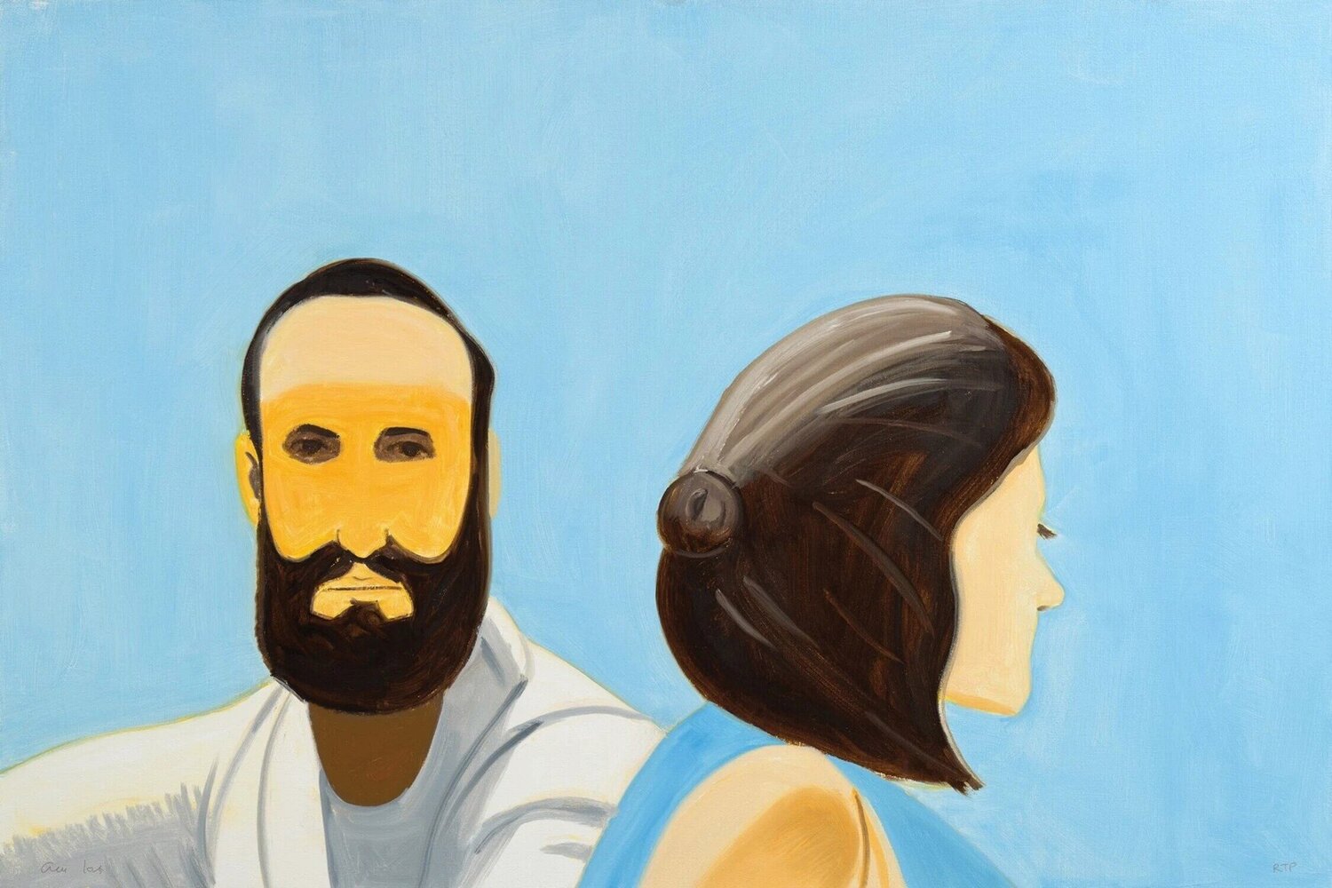 White Lotus 9 Alex Katz Print for sale