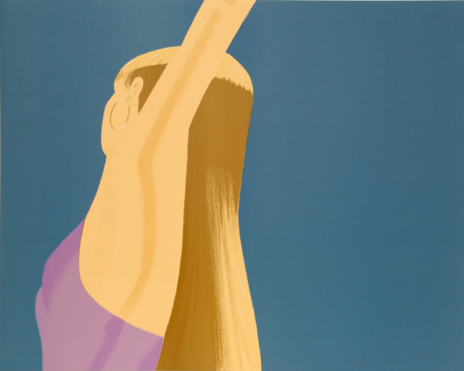 Night: William Dunas Dance 2 (Pamela) Alex Katz Stampa in vendita
