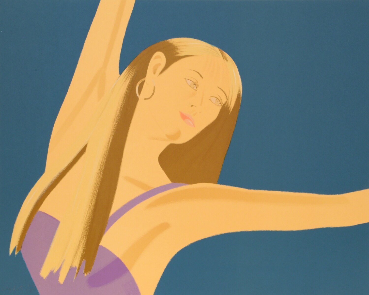 William Dunas Dance II Alex Katz Stampa in vendita