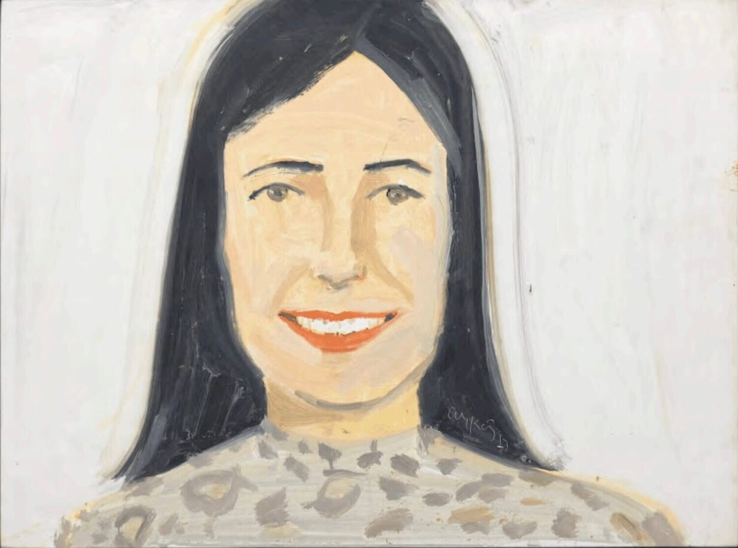 Tarajia Alex Katz Dipinto originale in vendita