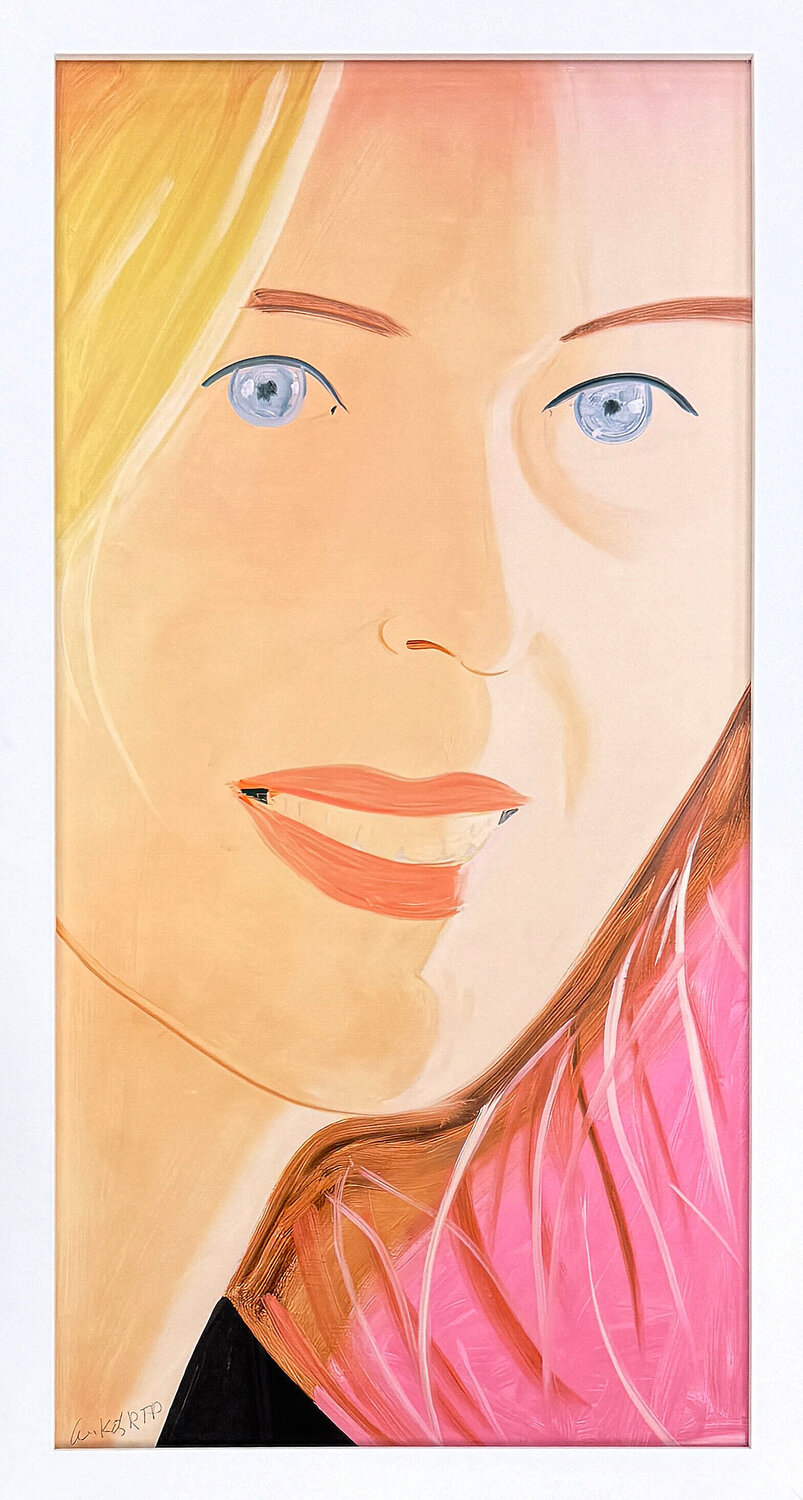 Sasha 1, Archival pigment print, Hand Signed, Framed Alex Katz Print for sale