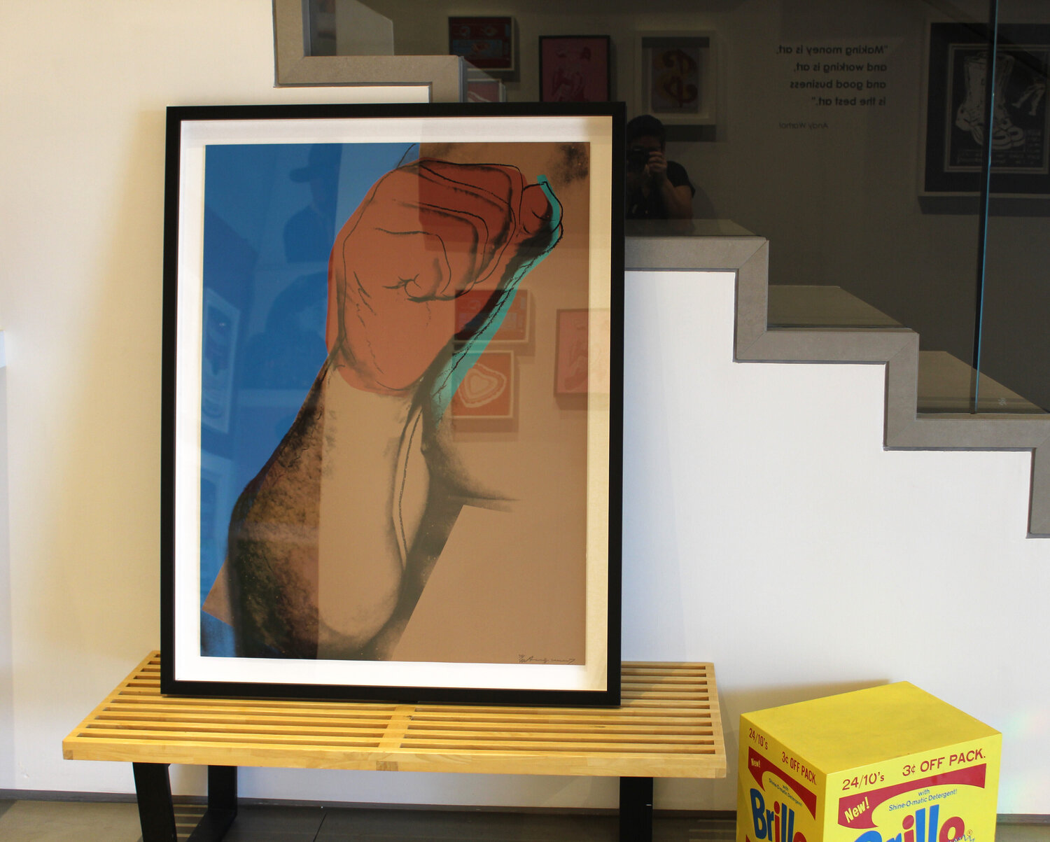 Muhammad Ali FS.II 181 di Andy Warhol (1978): Stampa a Serigrafia -  Singulart, image size:1500x1203