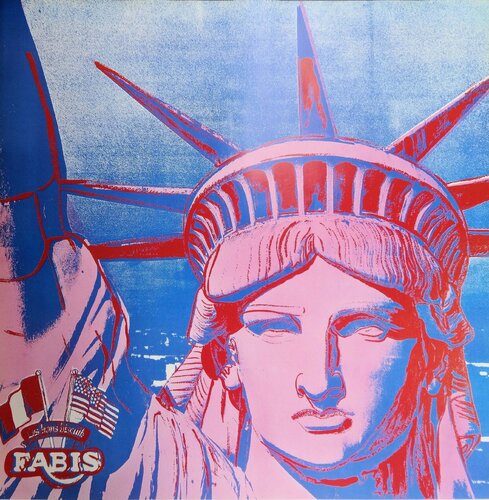 10 Statues of Liberty Andy Warhol