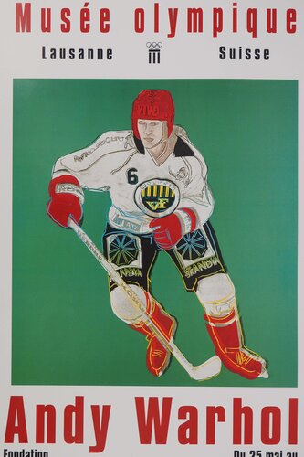 Joueur de Hockey van Andy Warhol, Afdruk te koop op Singulart