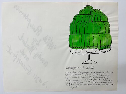 Wild Raspberries (Greengauges a la Warhol) di Andy Warhol, Opera su carta in vendita su Singulart