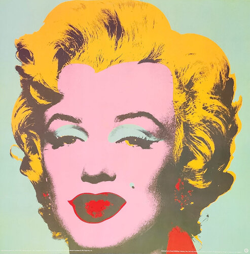 Marilyn, 1967 (Green) (Pop Art, Visual Art Movement, Celebrity Culture, Artistic Expression) di Andy Warhol, Stampa in vendita su Singulart