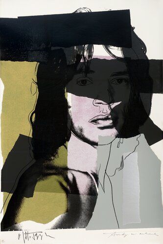 Mick Jagger di Andy Warhol, Stampa in vendita su Singulart