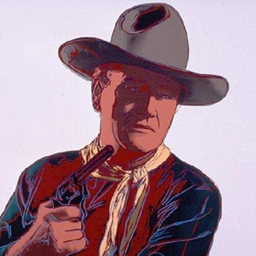 John Wayne di Andy Warhol, Stampa in vendita su Singulart