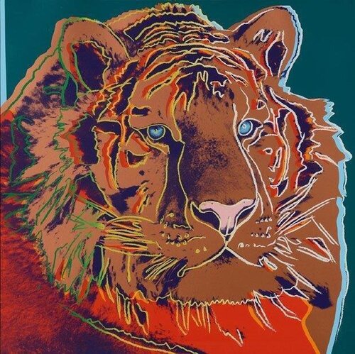 Siberian Tiger di Andy Warhol, Stampa in vendita su Singulart
