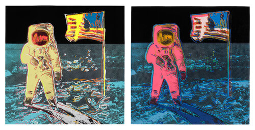 Moonwalk di Andy Warhol, Stampa in vendita su Singulart