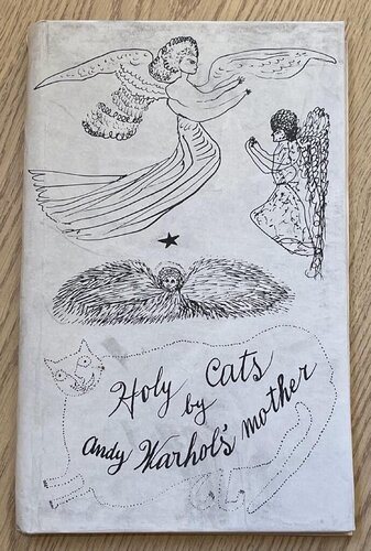 Holy Cats by Andy Warhol’s Mother (excellent condition handbound book of 20 original lithographs) di Andy Warhol, Stampa in vendita su Singulart