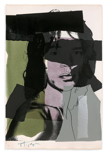 Mick Jagger van Andy Warhol, Afdruk te koop op Singulart