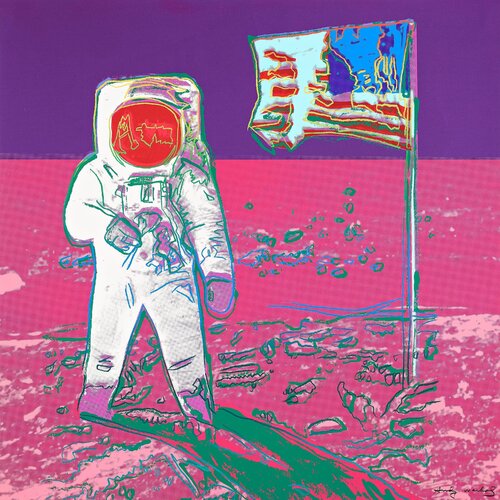 Moonwalk (Trial Proof) van Andy Warhol, Afdruk te koop op Singulart