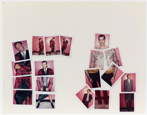 Jean Paul Gaultier, Francesco Clemente and Tattooed Man van Andy Warhol, Fotografie te koop op Singulart