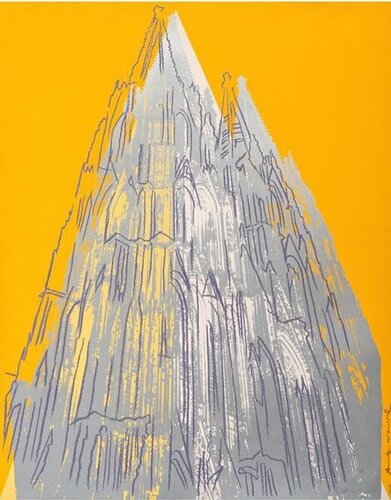 Cologne Cathedral (F&S II.363) PP edition of 6 van Andy Warhol, Afdruk te koop op Singulart