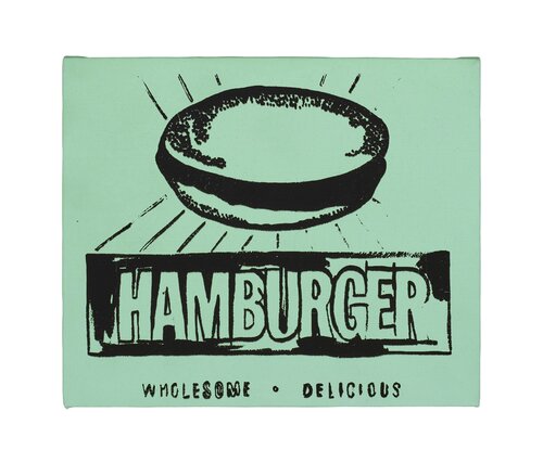 Hamburger vert van Andy Warhol, Schilderij te koop op Singulart