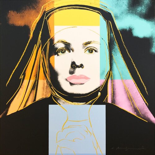 Ingrid Bergman II.314: The Nun van Andy Warhol, Afdruk te koop op Singulart