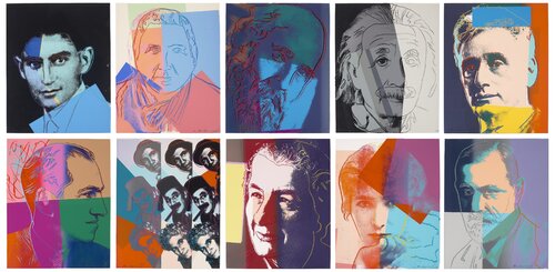 Ten Portraits of Jews of the Twentieth Century di Andy Warhol, Stampa in vendita su Singulart