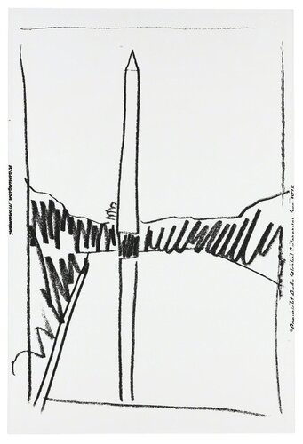WASHINGTON MONUMENT FS IIIB.2 di Andy Warhol, Stampa in vendita su Singulart