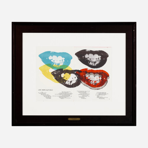 Marilyn Monroe I love your kiss forever forever di Andy Warhol, Stampa in vendita su Singulart