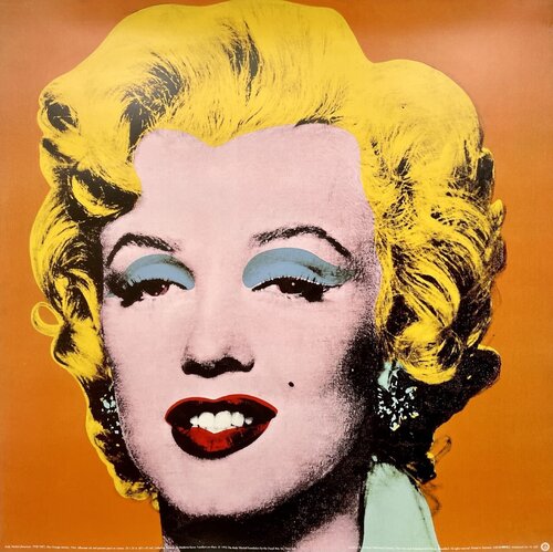 Orange Shot Marilyn (Marilyn Monroe) di Andy Warhol, Stampa in vendita su Singulart