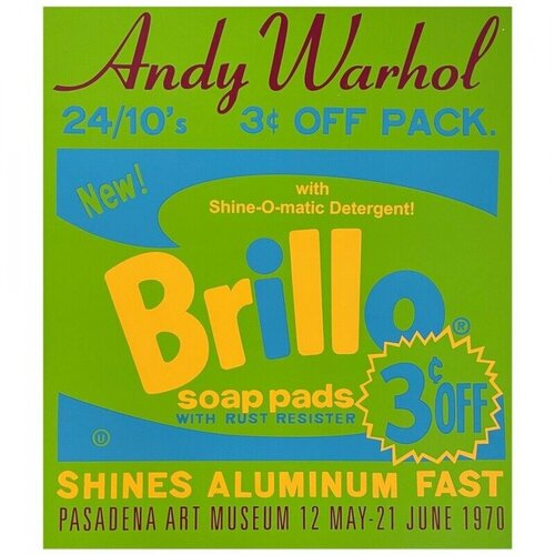 Brillo Pasadena di Andy Warhol, Stampa in vendita su Singulart