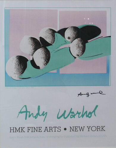 Space Fruits Poster (Cantaloupes) di Andy Warhol, Stampa in vendita su Singulart