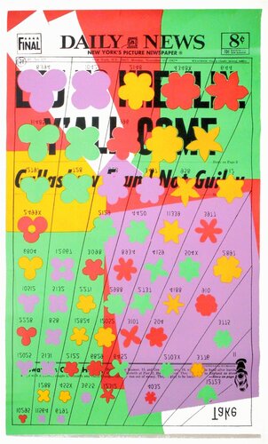 Daily News di Andy Warhol, Stampa in vendita su Singulart