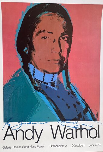 Indian di Andy Warhol, Stampa in vendita su Singulart