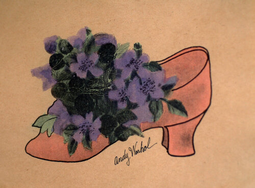 Judy Garland Shoe - Á la Recherche du "shoe" perdu di Andy Warhol, Stampa in vendita su Singulart